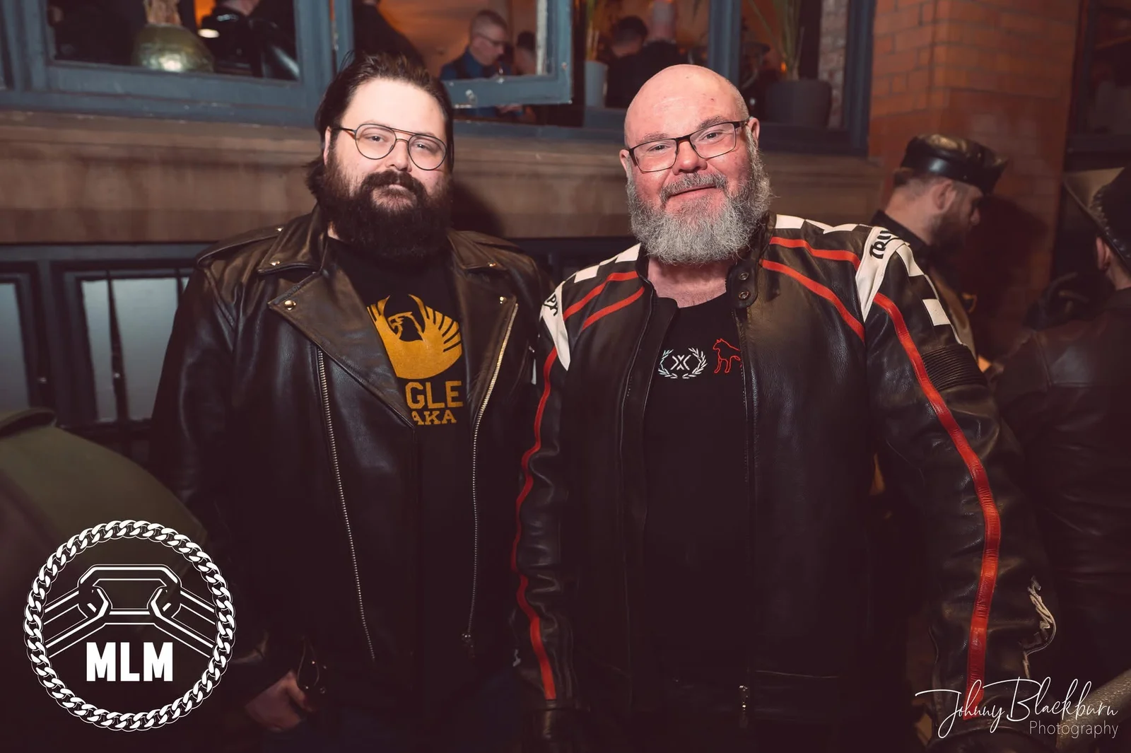 ダーレンとレザーソーシャルでの写真