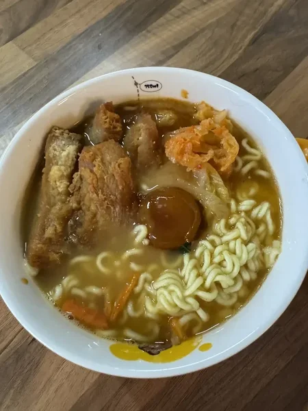 キムチのラーメンランチ